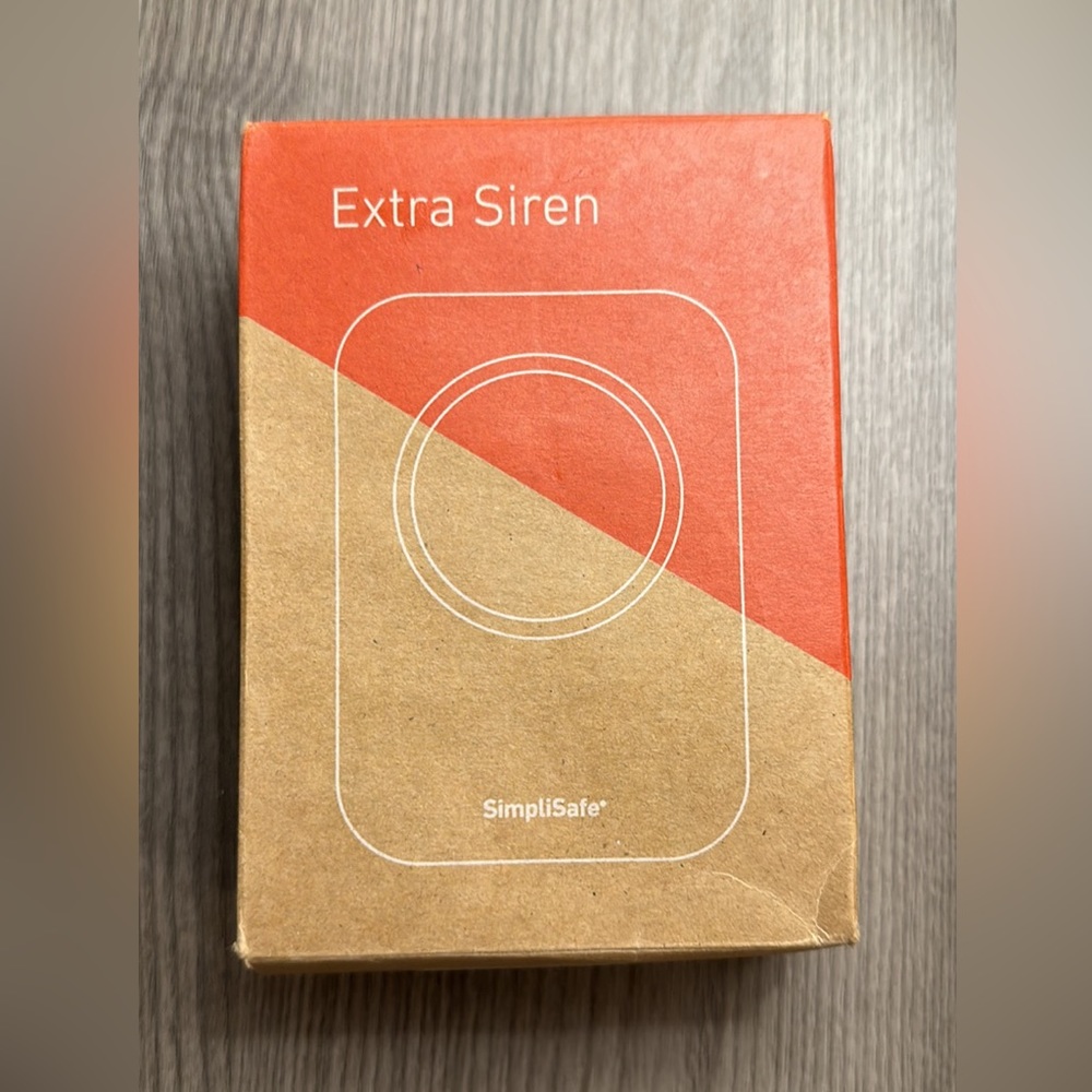 SimpliSafe Auxiliary Siren